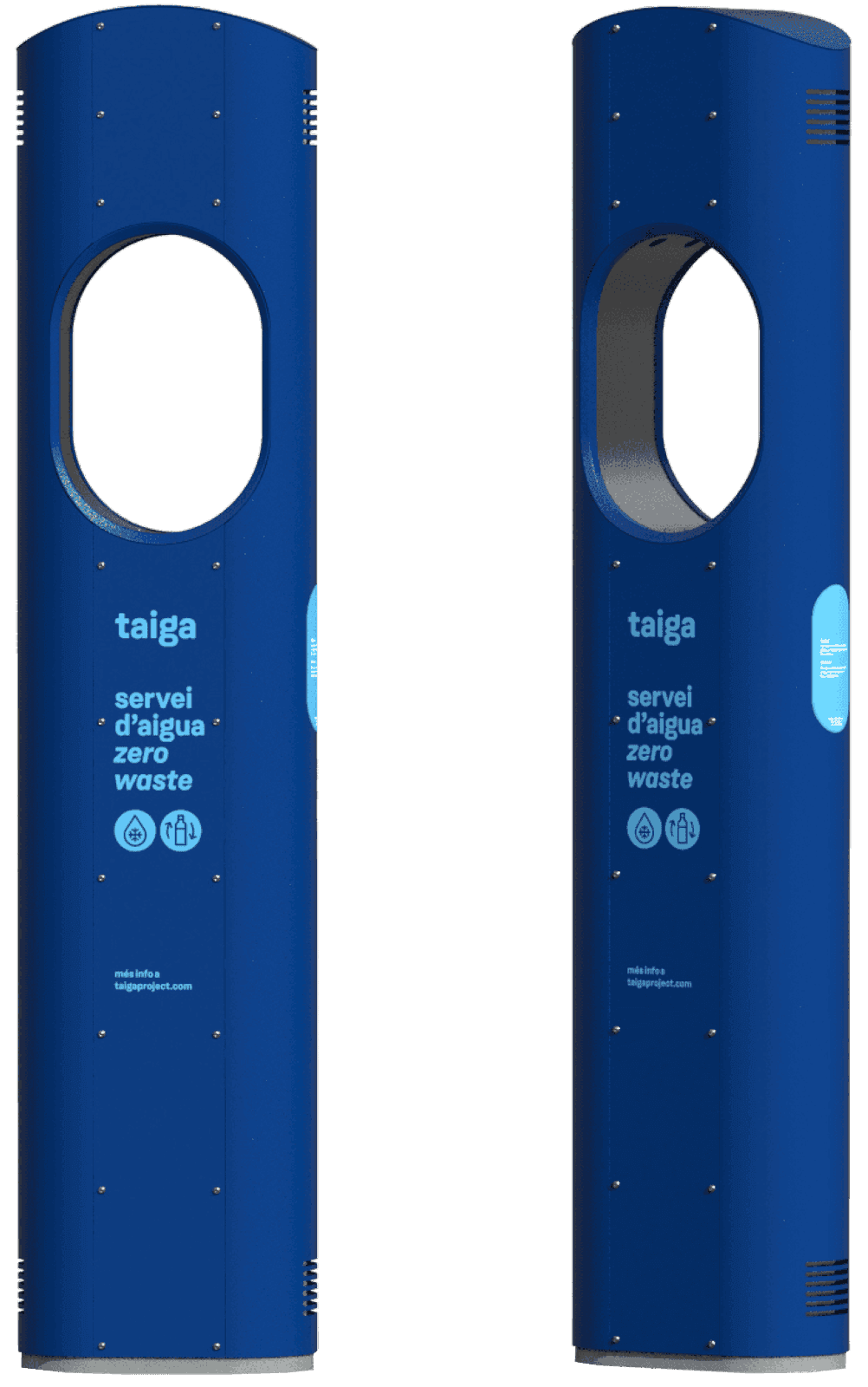 Taiga connected water dispensers for public spaces
